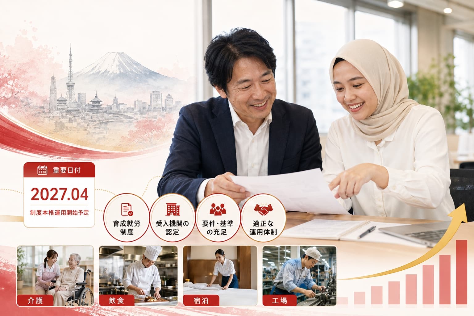 育成就労の認定要件|受入機関が満たすべき条件