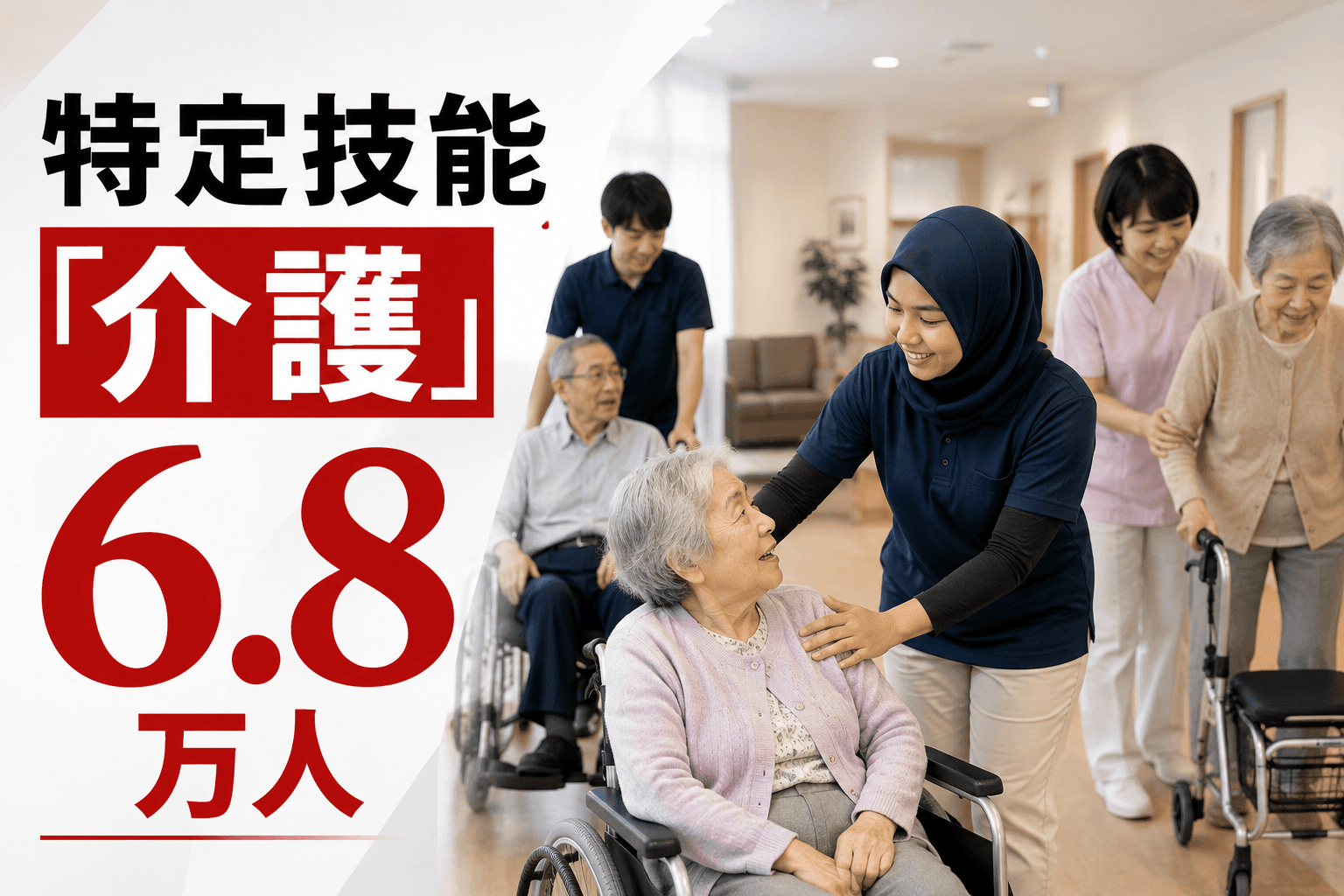 【施設向け】外国人介護人材 受け入れの現状データ【2026年最新】|人数・割合・国籍別・在留資格別