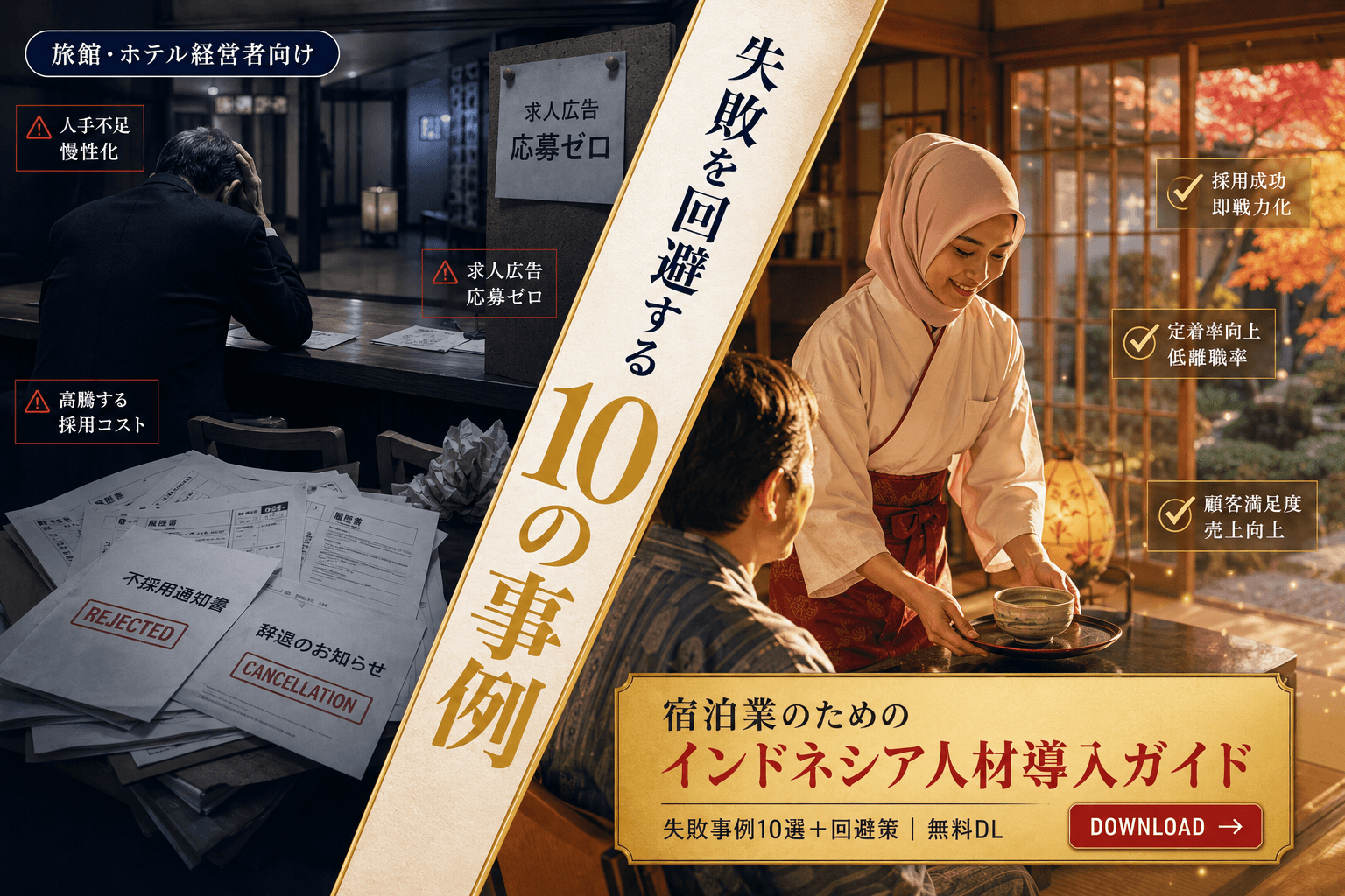 宿泊業 × インドネシア人材活用ガイド