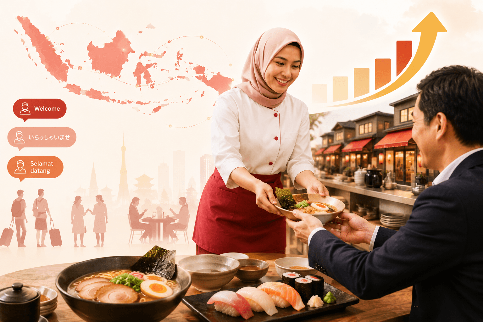 外食業 × インドネシア人材 採用完全ガイド